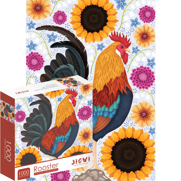 JIGWI Rooster - 1000 Piece Puzzle